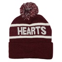 KHFC Text Beanie Hat Maroon|White