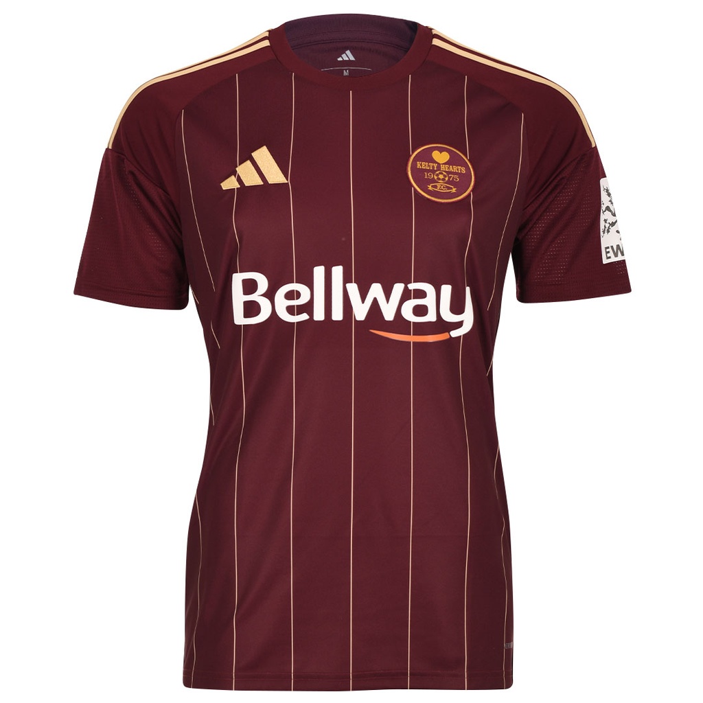 Jnr KHFC 25/26 Home Jersey S/S | Kelty Hearts